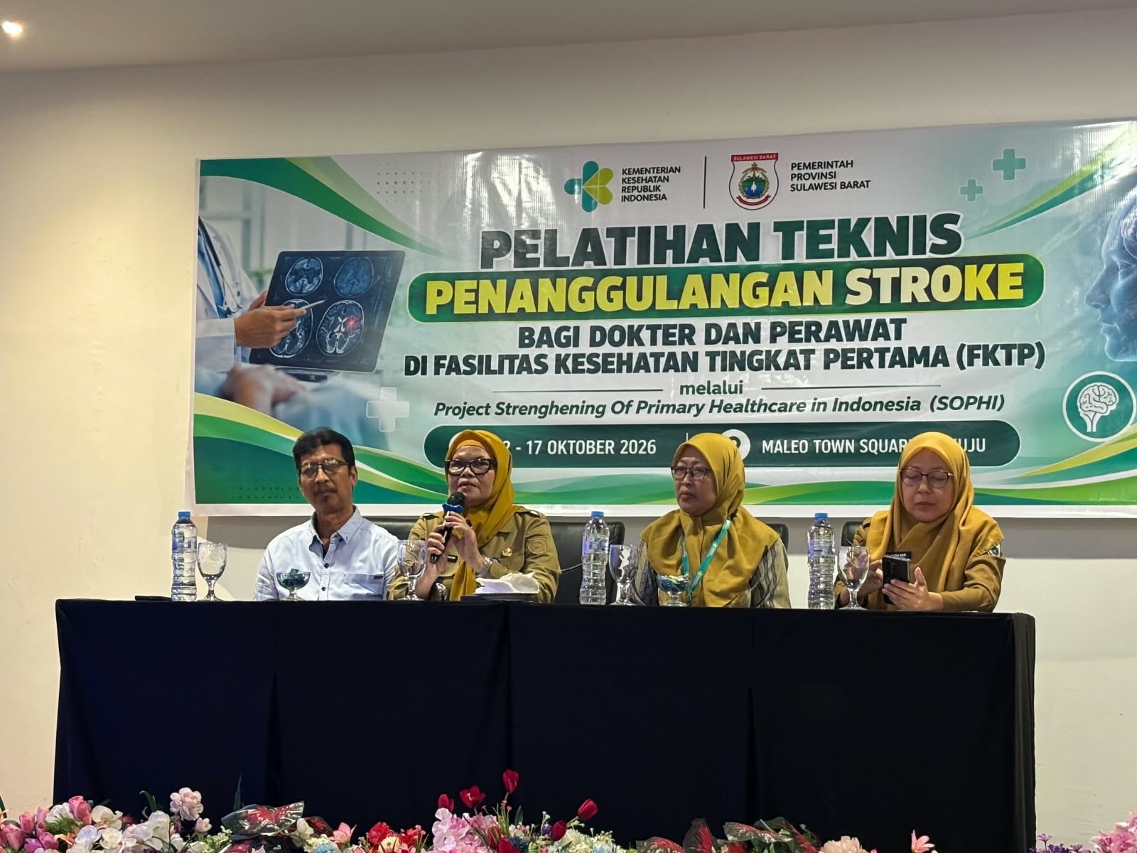 DKPPKB Sulbar Latih 100 Dokter dan Perawat FKTP Tangani Stroke, Berlangsung 12–17 Oktober 2026