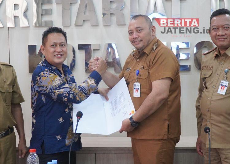 Wali Kota Tegal Dedy Yon Lantik Tanto sebagai Dirut BPR Bank Bahari, Jabat hingga 2031