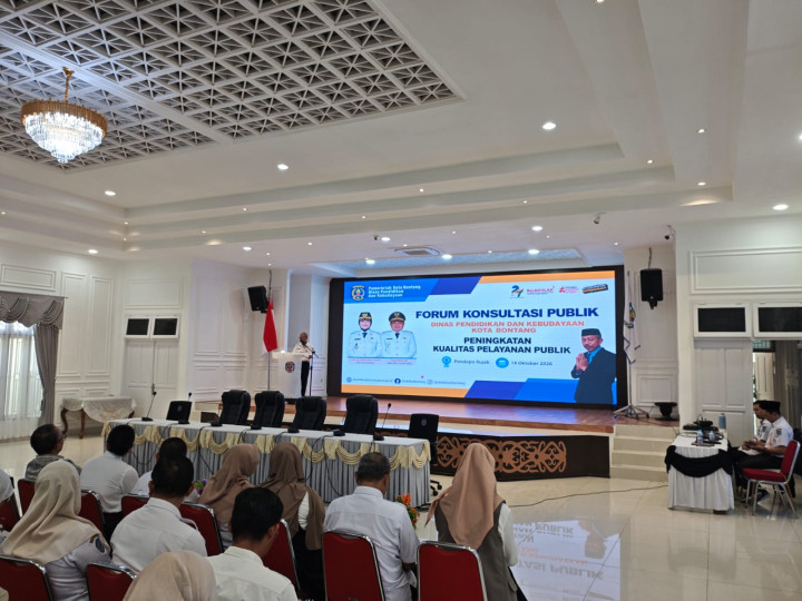 Disdikbud Bontang Gelar Forum Konsultasi Publik, Bahas Empat Bidang Layanan Pendidikan