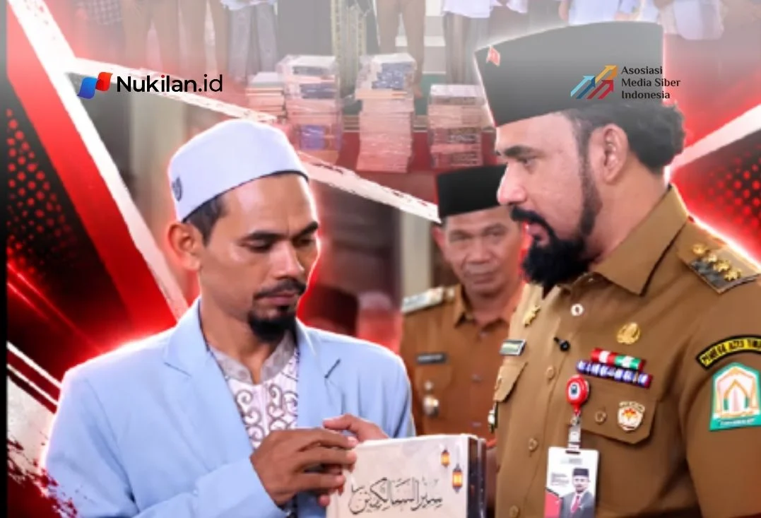 Bupati Aceh Timur Salurkan Kitab ke 39 Dayah Terdampak Banjir, Prioritaskan Santri di Simpang Ulim