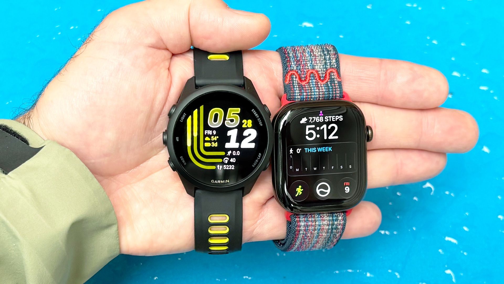 Apple Watch 12 vs Garmin Forerunner 170: Selisih Akurasi Cuma 6 Langkah