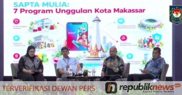 Kadis Kominfo Makassar Paparkan Lontara Plus dan Command Center di Forum Kota Cerdas Kemendagri