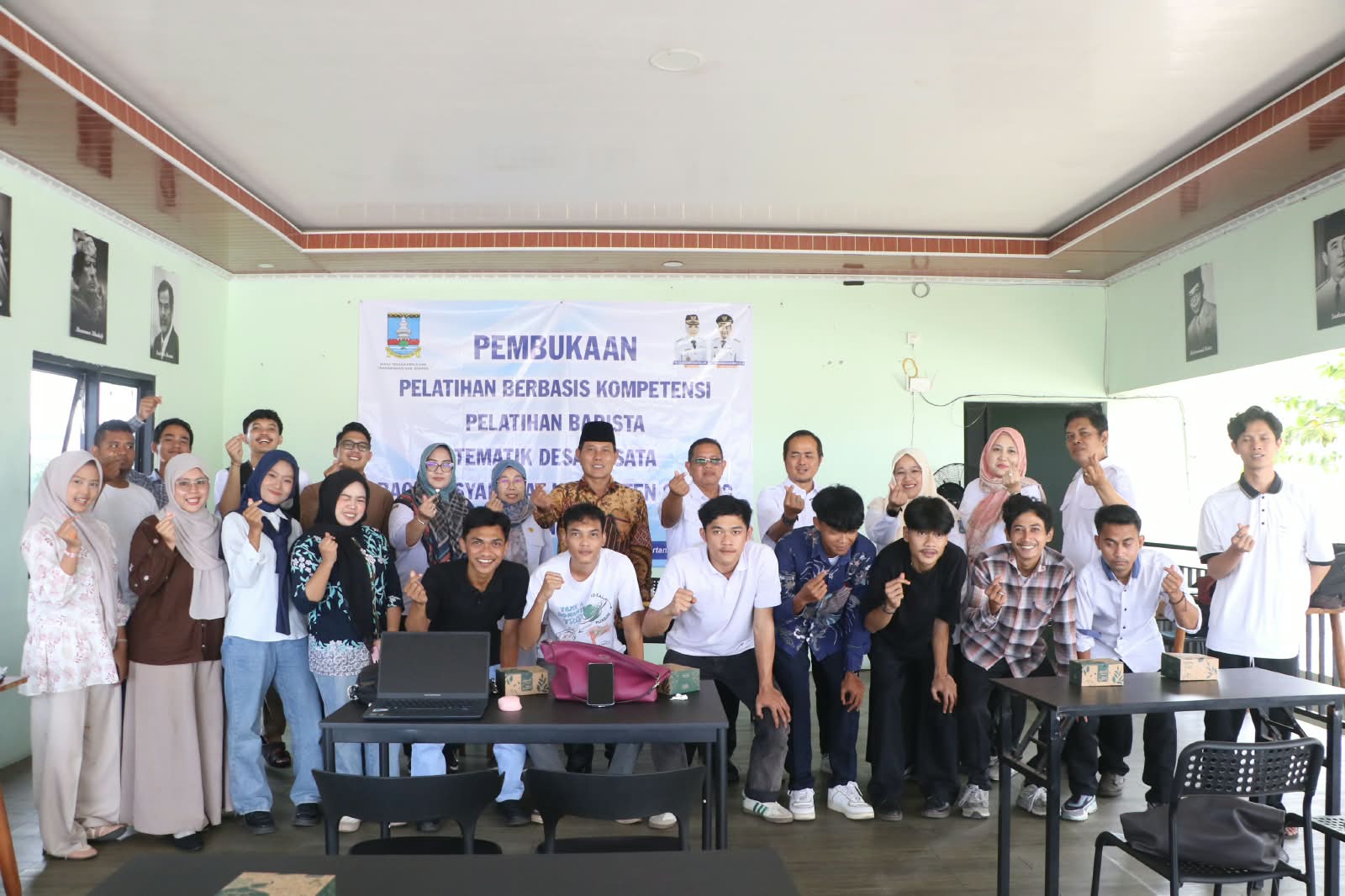 Disnakertrans Kabupaten Serang Latih 16 Warga Desa Wisata Jadi Barista Selama 8 Hari