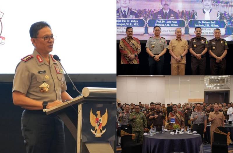 Wakapolri, Wakil Jaksa Agung, dan Wakil Ketua MA Pantau Penerapan KUHP-KUHAP Baru di Kendari