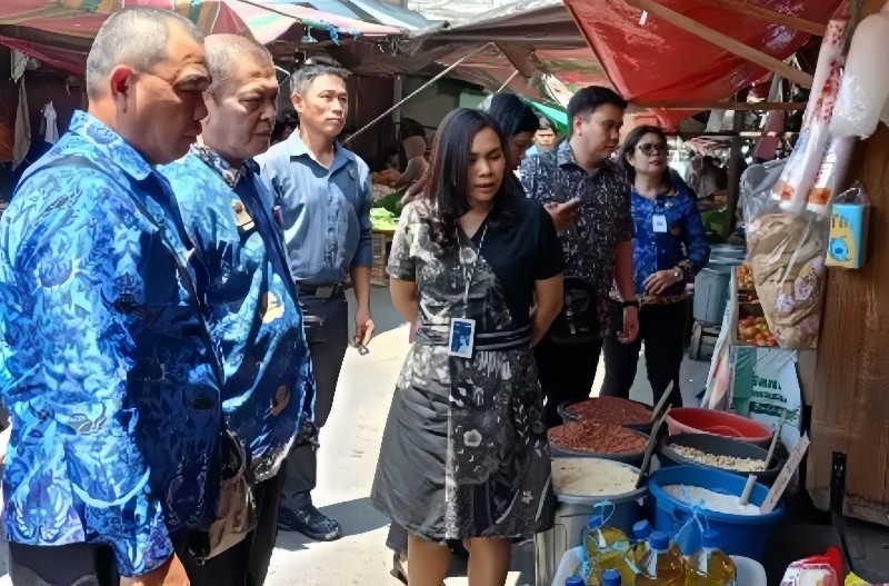 Dinas Perdagangan Bitung Sidak Pasar dan Pertokoan Tiap Minggu, Awasi Boraks hingga Barang Expire
