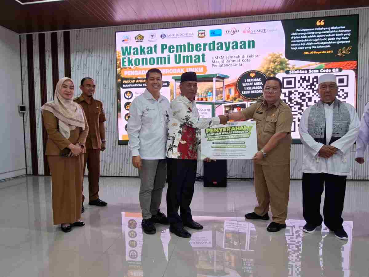 Wali Kota Pematangsiantar Wesly Silalahi Buka Edukasi Wakaf Produktif, Dorong 3 Langkah Penguatan UMKM