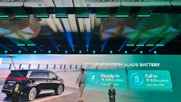 BYD Hadirkan Flash Charging 1.500 kW di Indonesia, Cas 10-97% Cuma 9 Menit