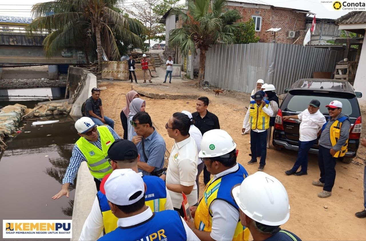 Kejati Babel Dampingi Evaluasi Proyek Tanggul Sungai Rangkui Pangkalpinang, Antisipasi Kendala Sejak Dini
