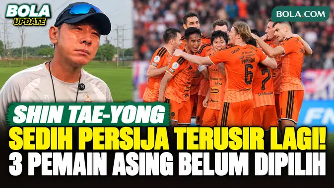 Shin Tae-yong Sedih Persija Kembali Tak Bisa Bermain di Jakarta