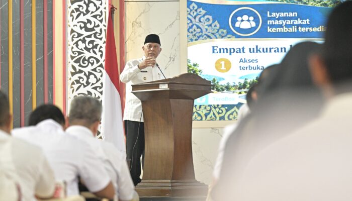 Gubernur Sumbar Mahyeldi Tekankan Sinkronisasi Anggaran Pusat-Daerah untuk Percepat Pemulihan Pascabencana 2026