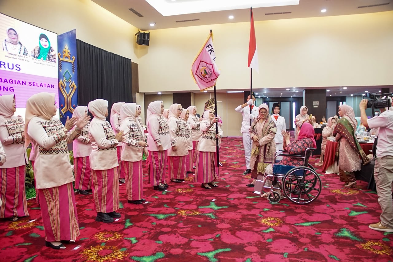 Pengurus FKI SBS Lampung Dilantik, Pemprov Dorong Tiga Fokus Pemberdayaan Perempuan