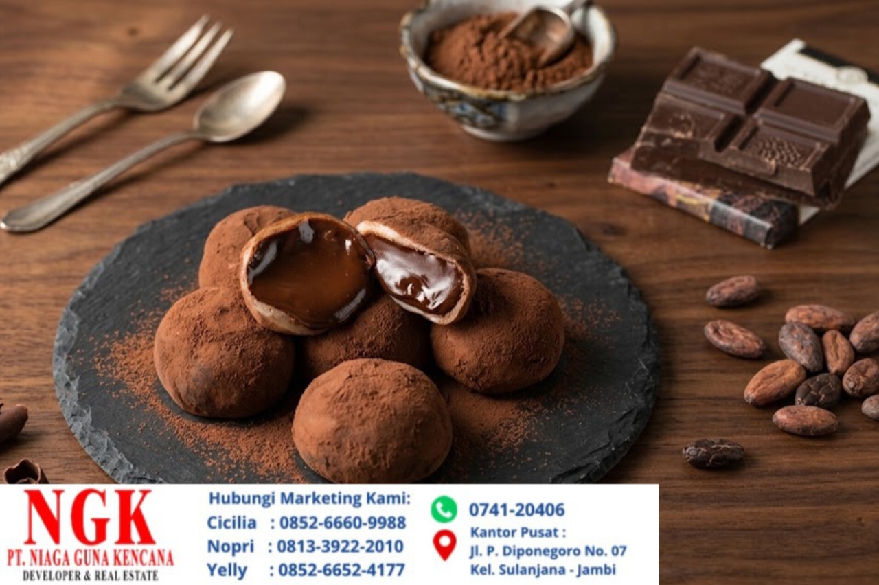 Resep Mochi Cokelat Lumer di Rumah, Modal 150 Gram Tepung Ketan Hasilnya Kenyal dan Lembut