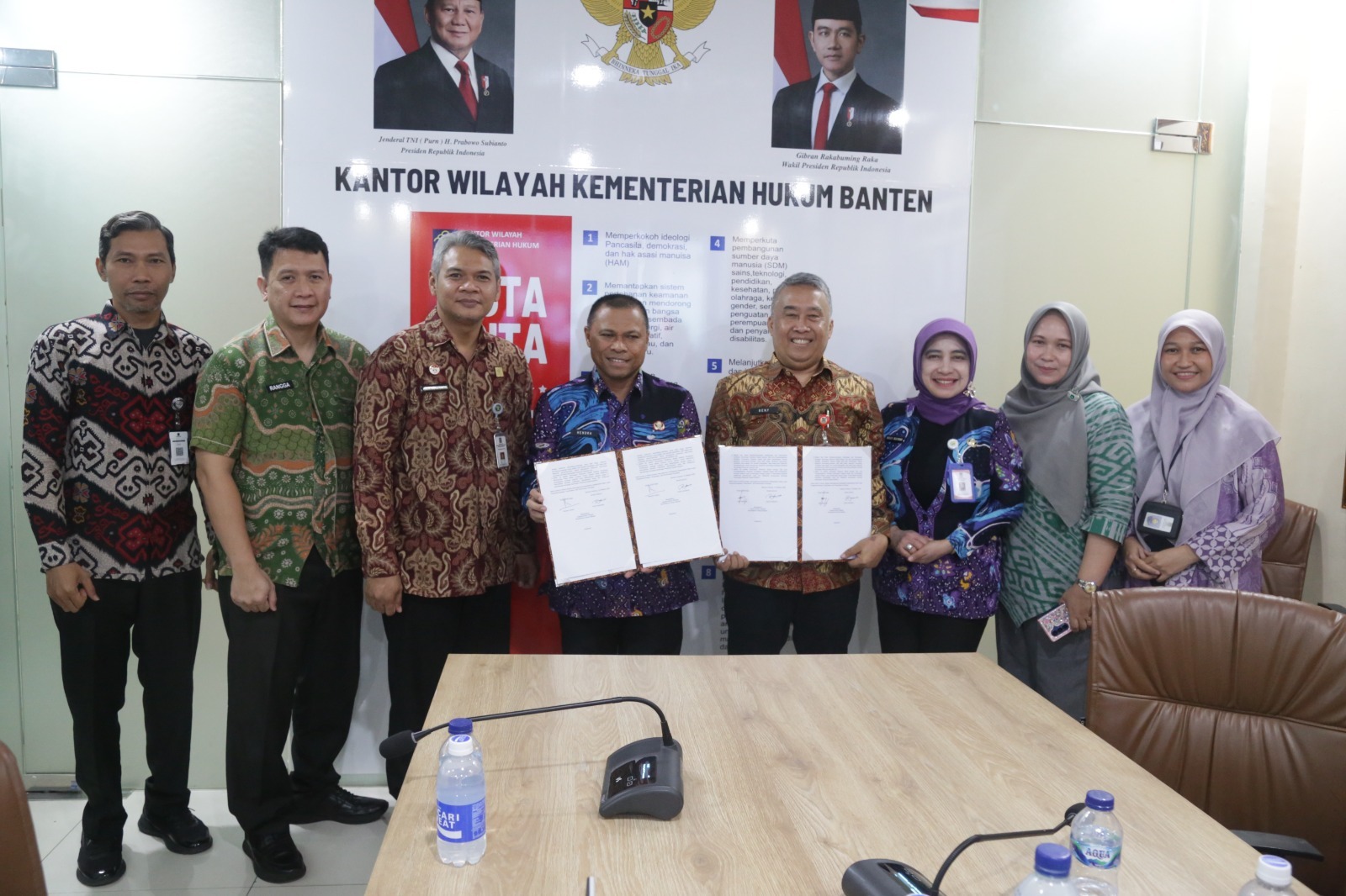 Kanwil Kemenkum Banten Harmonisasi 2 Raperbup Tangerang, Soroti Sistem Merit ASN dan Pengadaan BLUD Kesehatan