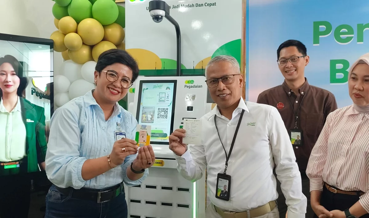Pegadaian Operasikan ATM Emas di Poncol Semarang, Cetak Saldo Tabungan Jadi Emas Fisik Cukup 15 Menit