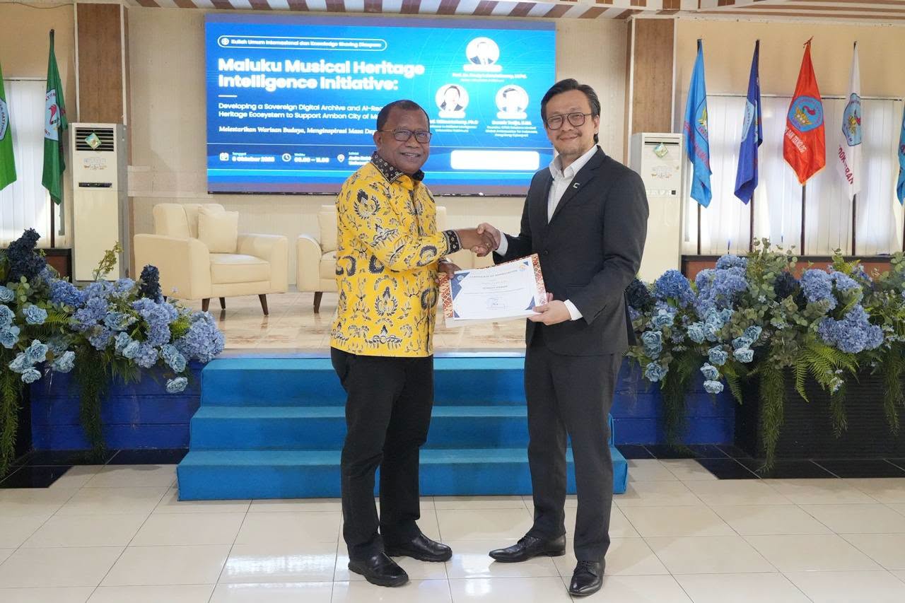 Rektor Unpatti Gagas MusicMetric, Instrumen Penilaian Kampus Berbasis Musik Maluku