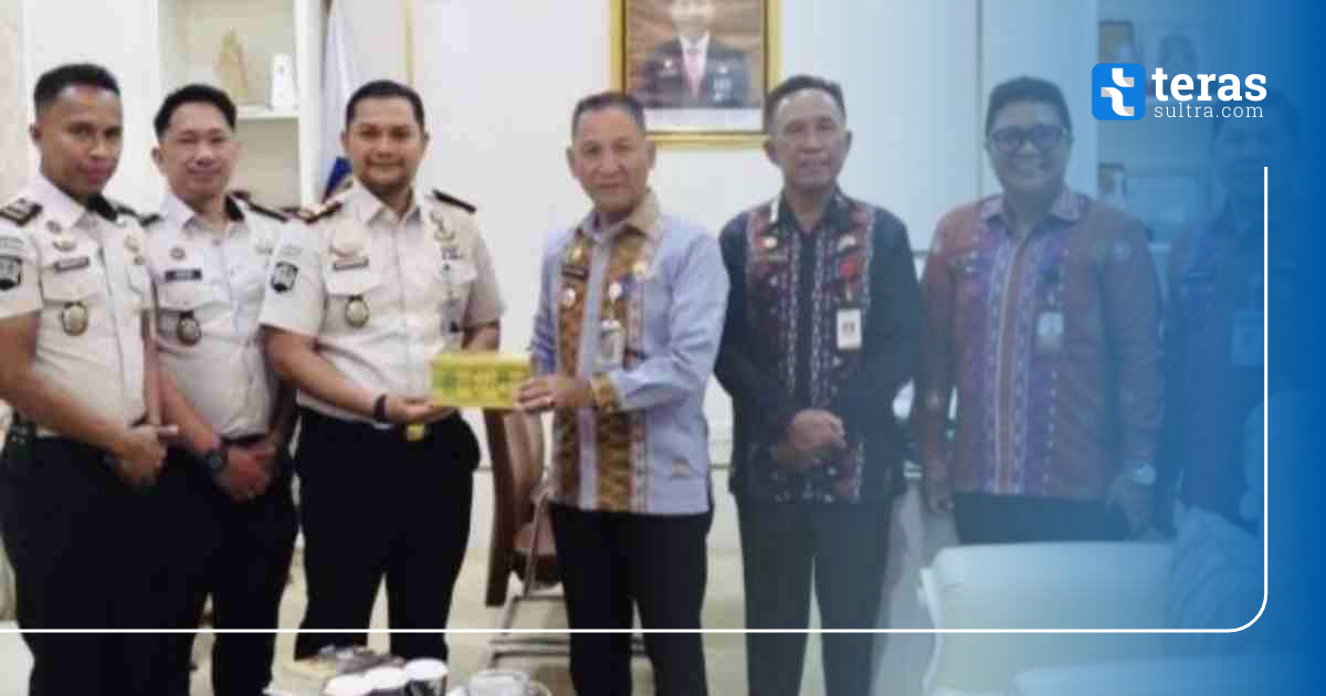 Kepala Rutan Kelas IIA Kendari Temui Sekda Amir Hasan, Bahas Penguatan Koordinasi Pemkot dan Pemasyarakatan