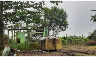 Kontainer Sampah Pasar Produksi Jati Pariaman Kembali Beroperasi, Warga Diminta Buang Langsung ke Dalam