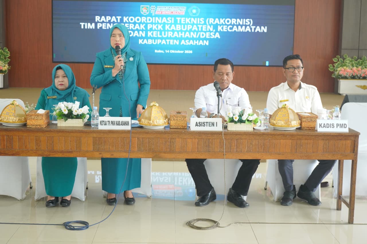 TP PKK Asahan Gelar Rakornis Evaluasi 10 Program Pokok, Desa Diminta Lengkapi Administrasi