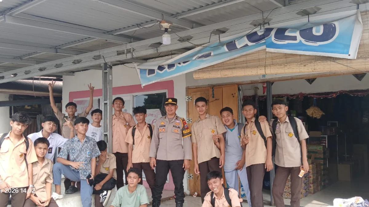Polres Kotamobagu Gelar Patroli Humanis di Depan Sekolah, Pelajar Diimbau Jauhi Tawuran