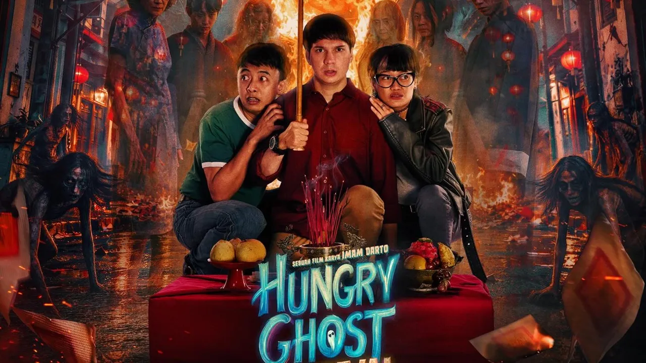 Imam Darto Bangun Patung 8 Meter untuk Film Hungry Ghost Festival