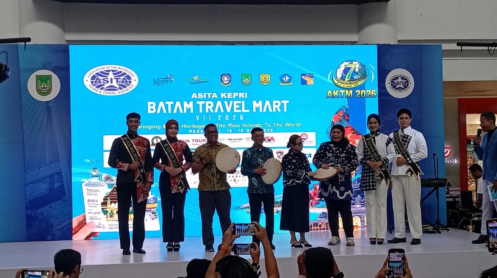 Batam Travel Mart 2026 Dibuka di Mega Mall, 1,4 Juta Kunjungan Wisatawan Kepri Diincar Tembus 2,7 Juta