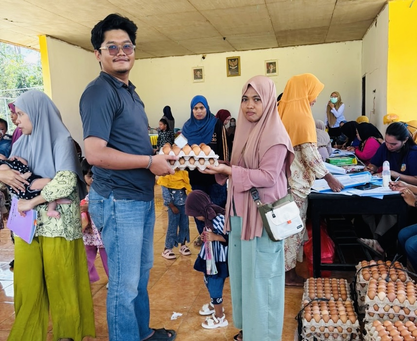 PT PBA Salurkan Rp102 Juta untuk Program PPM di Waturapa Konsel, Fokus Kesehatan Anak dan Posyandu