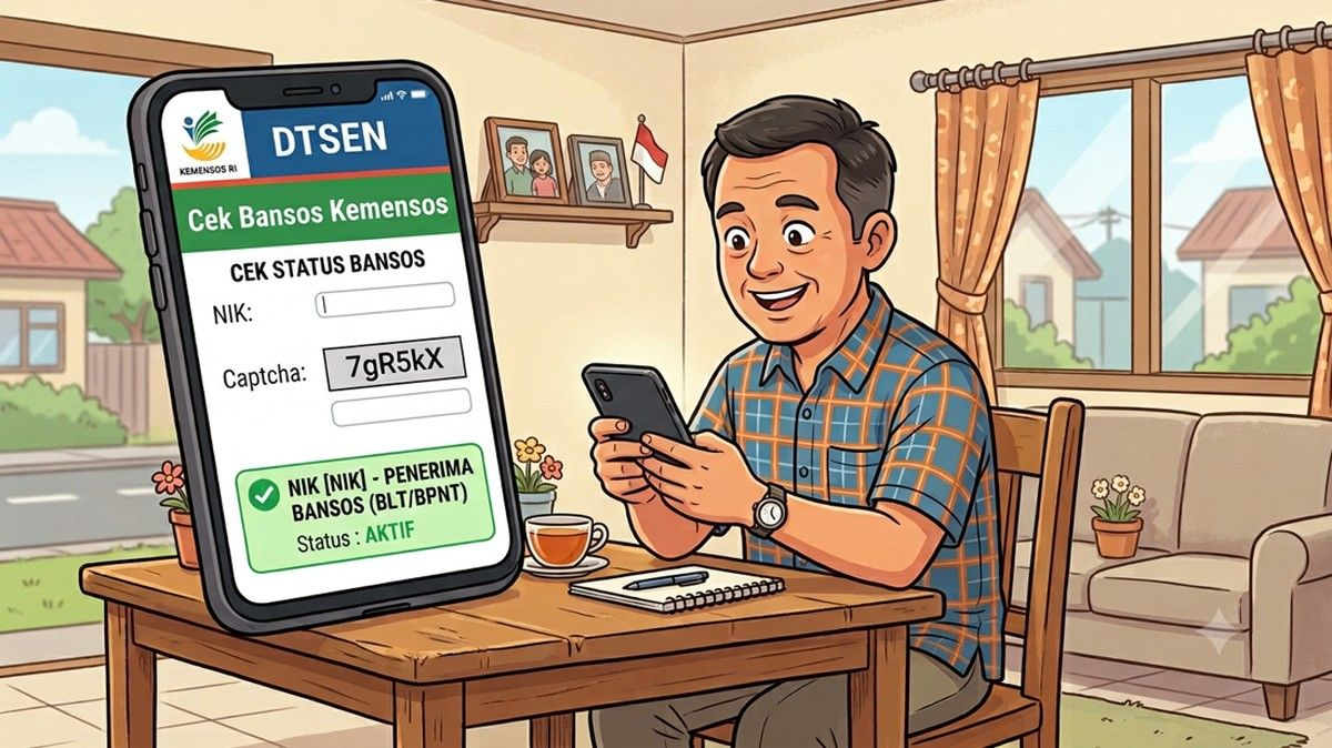 Empat Bansos Kemensos Cair Oktober 2026, Cek NIK di Cek Bansos