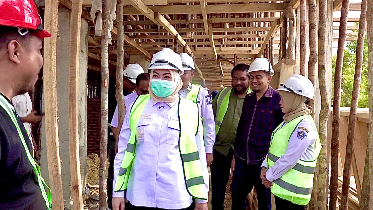 Wali Kota Kendari Siska Imran Sidak 4 Proyek Strategis Jelang Porprov Sultra 2026