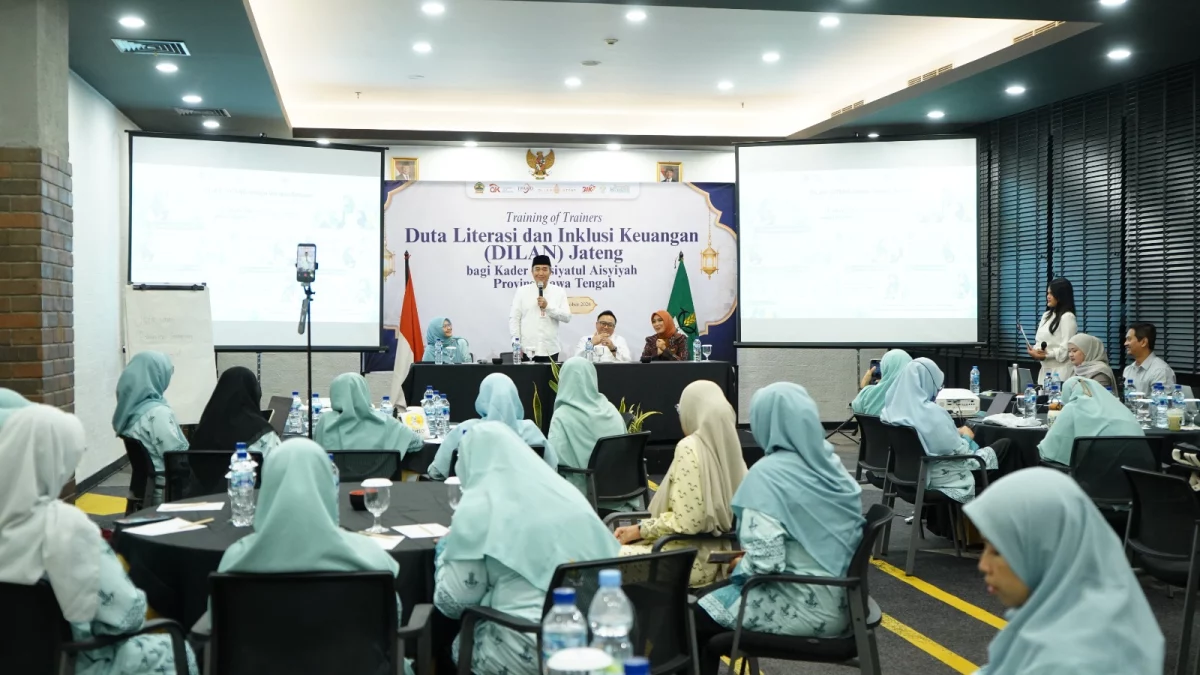 OJK Jateng Gaet 70 Kader Nasyiatul Aisyiyah Jadi Duta Literasi Keuangan, Bidik Keluarga Akar Rumput