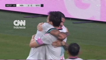 Inter Miami Bekuk New York City FC 2-0, Lolos Playoff MLS Tiga Musim Beruntun