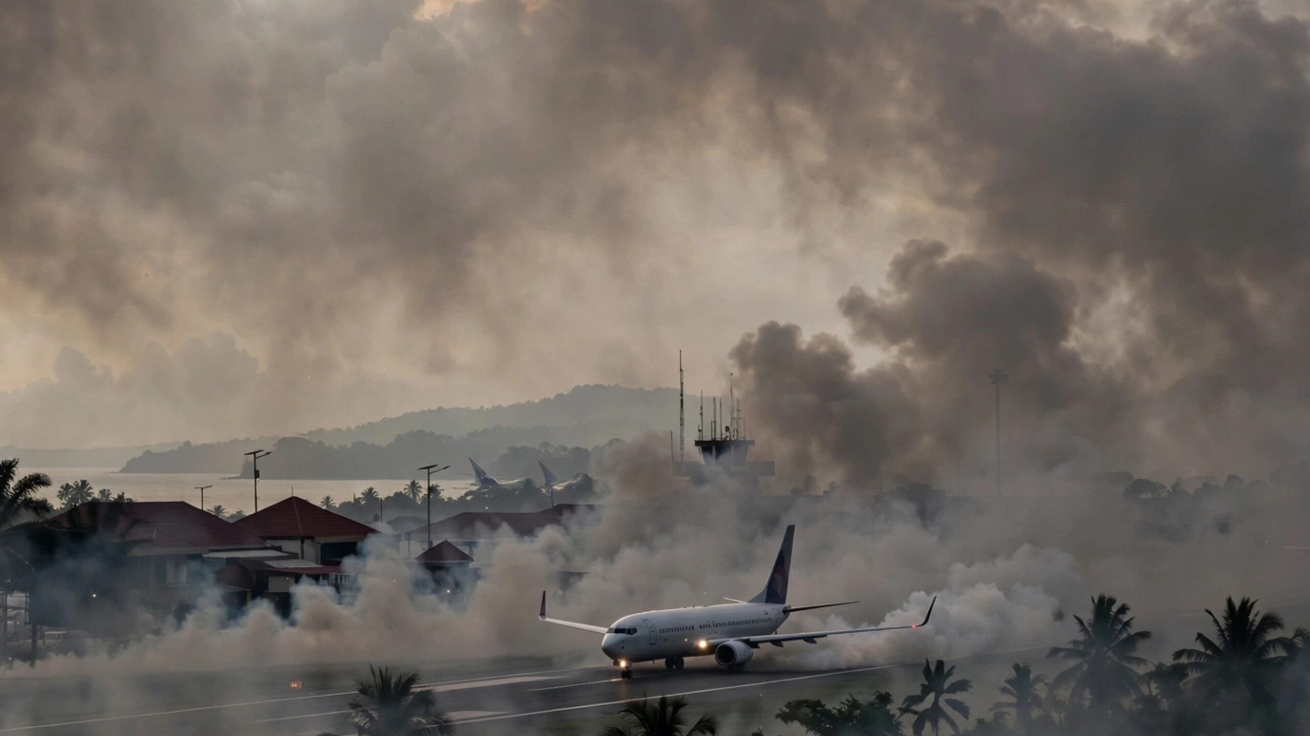 Kabut Asap Selimuti Belitung, Penerbangan di Bandara HAS Hanandjoeddin Tertunda