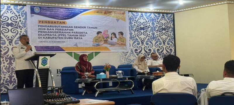 Pemkab Kubu Raya Matangkan Pengarusutamaan Gender, Bidik Parahita Ekapraya 2027