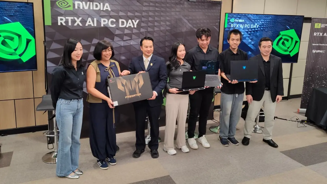NVIDIA Gelar RTX AI PC Day di UPH, Dorong Mahasiswa Jadi AI Builder