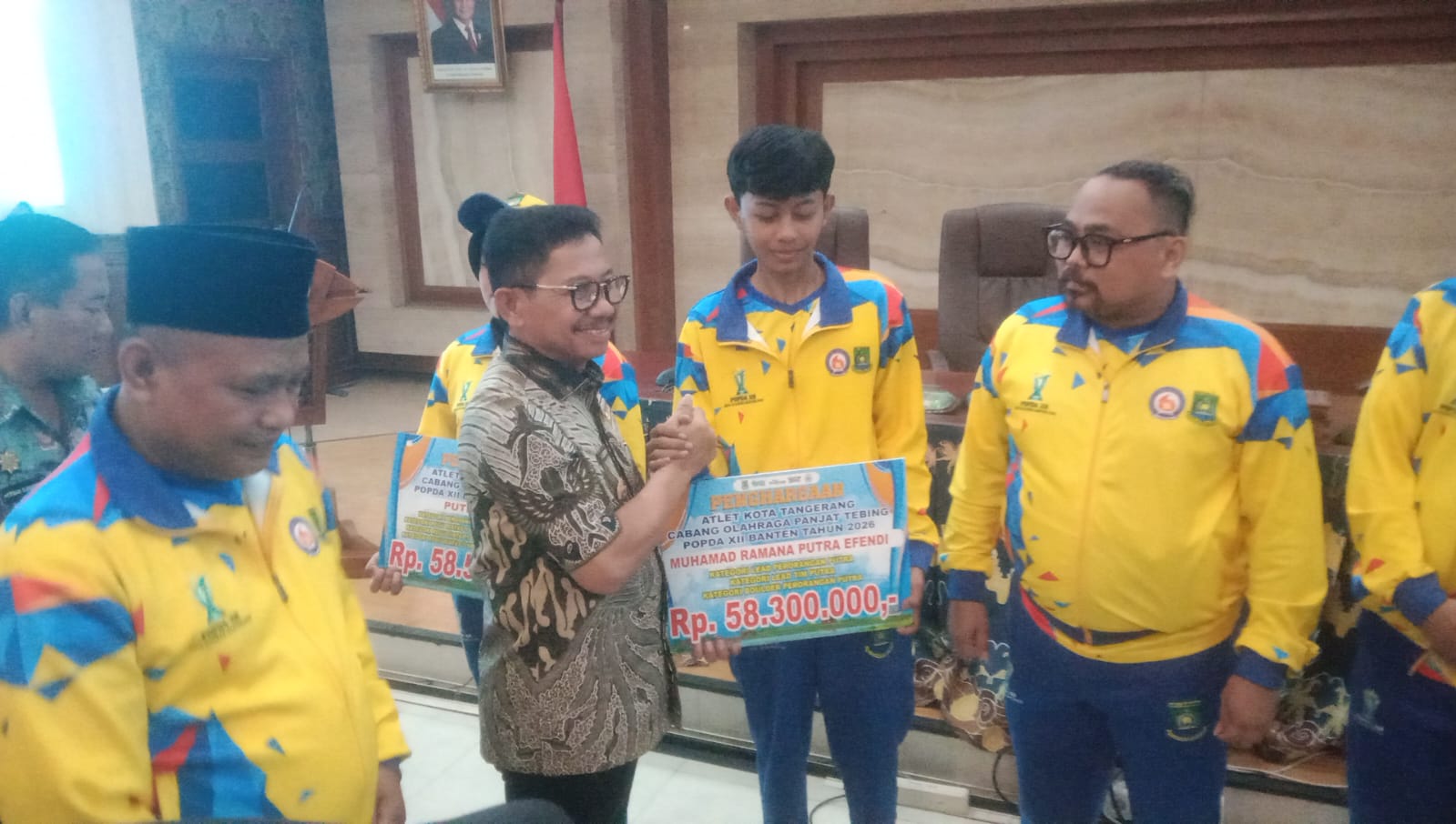 Pemkot Tangerang Gelontorkan Rp12 Miliar Bonus Atlet Popda dan Peparpeda, Emas Tunggal Rp25 Juta