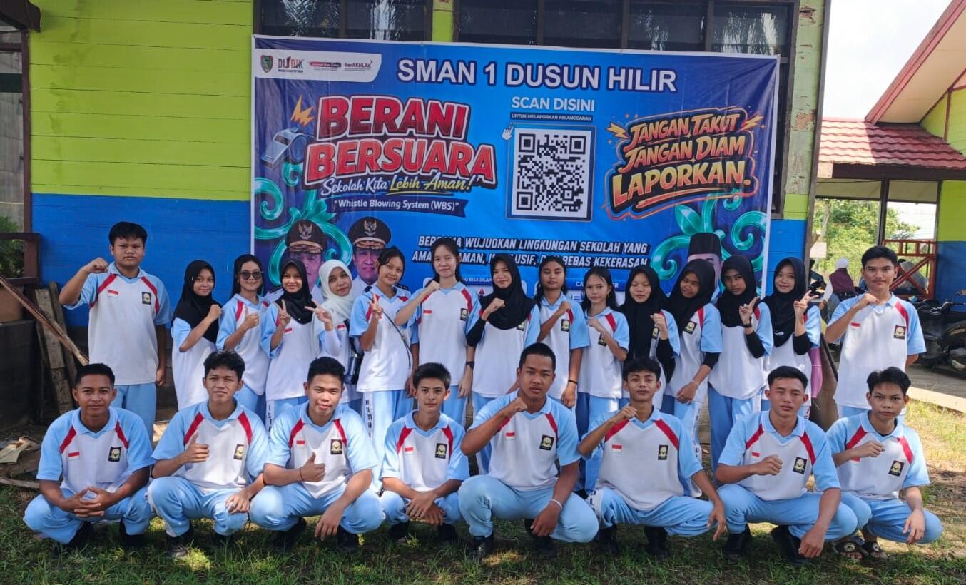 Dinas Pendidikan Kalteng Pasang Spanduk Whistleblowing System di SMA-SMK-SKH Serentak, Pelapor Dijamin Anonim