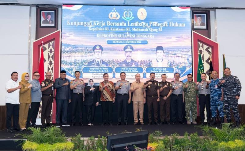 Wakil Jaksa Agung Sebut Sulawesi Tenggara Diproyeksikan Jadi Role Model Penerapan KUHP dan KUHAP Baru