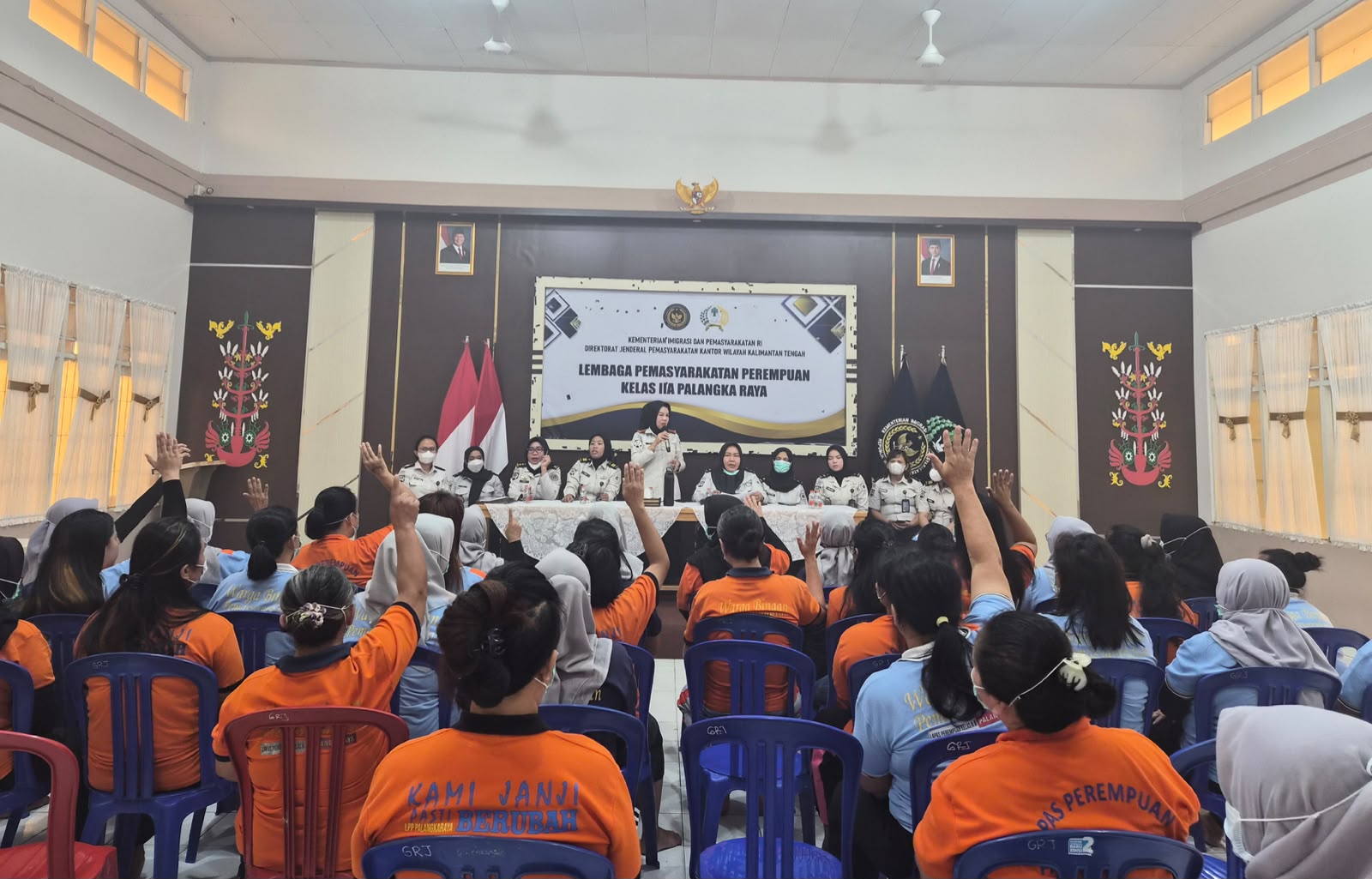 Kalapas Perempuan Palangka Raya Tegaskan Pengusulan Hak Integrasi Warga Binaan Gratis Tanpa Pungli