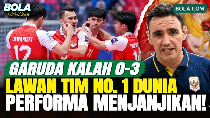 Timnas Futsal Indonesia Kalah 0-3 dari Brasil di Copa das Nações, Souto Sebut Performa Menjanjikan