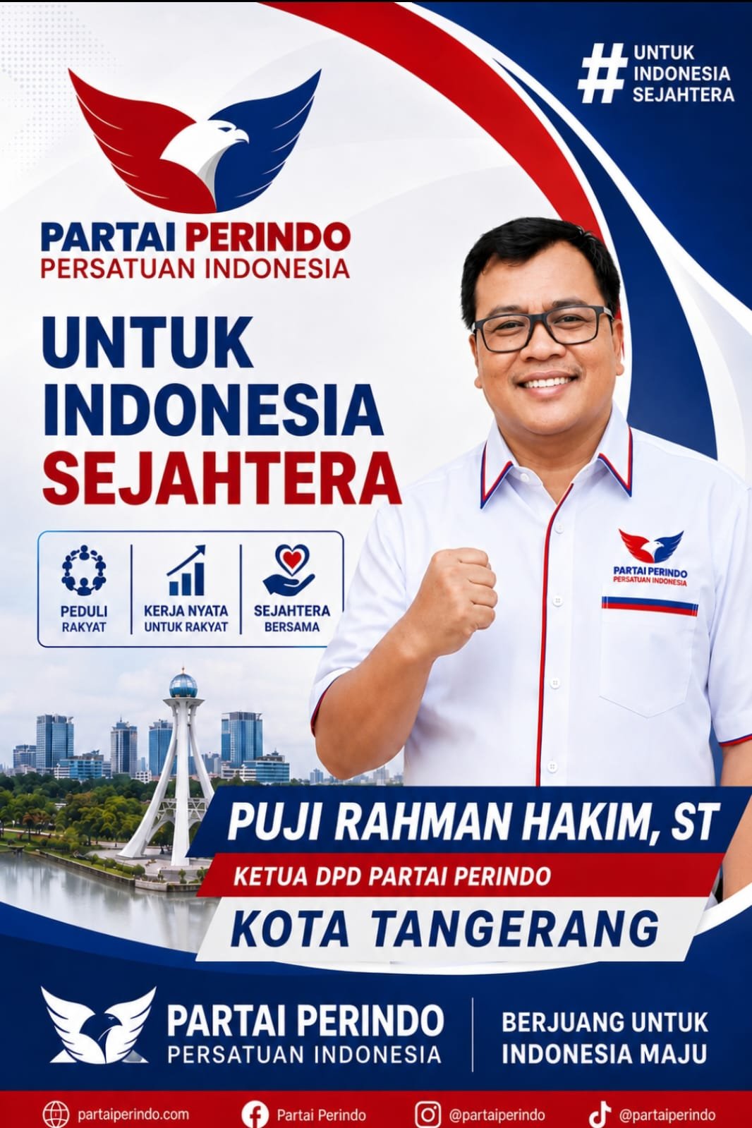 Perindo Kota Tangerang Evaluasi Kader Tak Aktif, Suara Pileg 2024 Anjlok 57,94 Persen