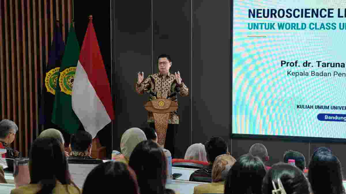 Kepala BPOM Taruna Ikrar Dorong Unpar Bandung Jadi Kampus Berkelas Dunia Lewat Neuroscience Leadership