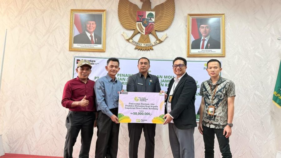 Pegadaian Salurkan Rp 50 Juta untuk Petani Kopi Desa Lubuk Kembang Rejang Lebong