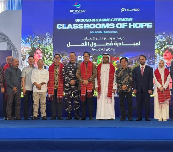 Pelindo Regional 1 Siapkan Lahan 5.000 Meter untuk SMP Baru di Belawan