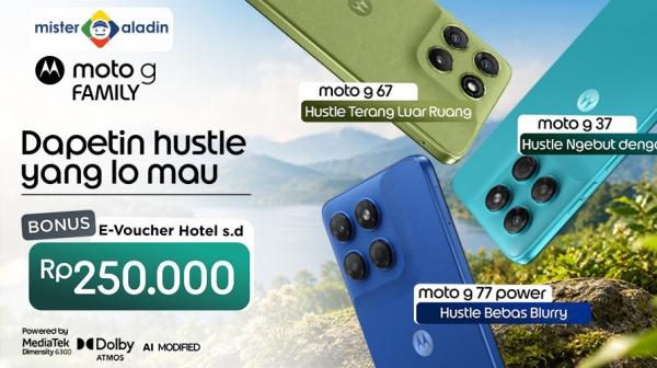 Motorola Rilis Moto G 37, G 67, dan G 77 Power di Indonesia, Baterai Tahan 59 Jam