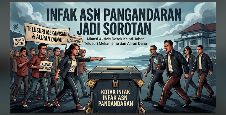 Aliansi Aktivis Jabar Desak Kejati Telusuri Aliran Dana Infak ASN Pangandaran, 4 Tuntutan Diajukan