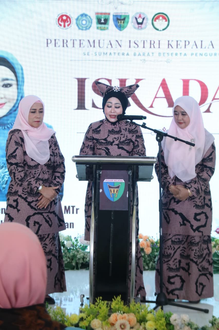 Pertemuan ISKADA se-Sumatera Barat Dipusatkan di Pesisir Selatan, Ketua TP-PKK Sumbar Puji Persiapan Pemkab