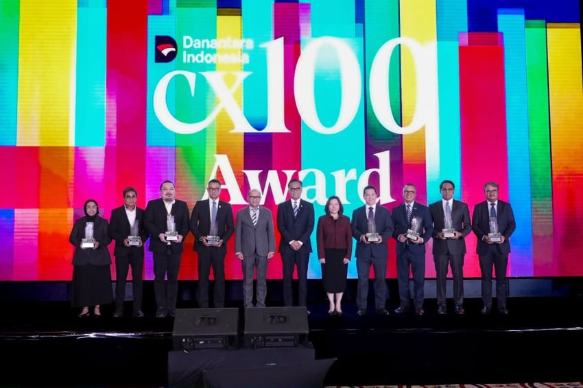 InJourney Airports Juara Sektor Transportasi di Danantara CX100 Award
