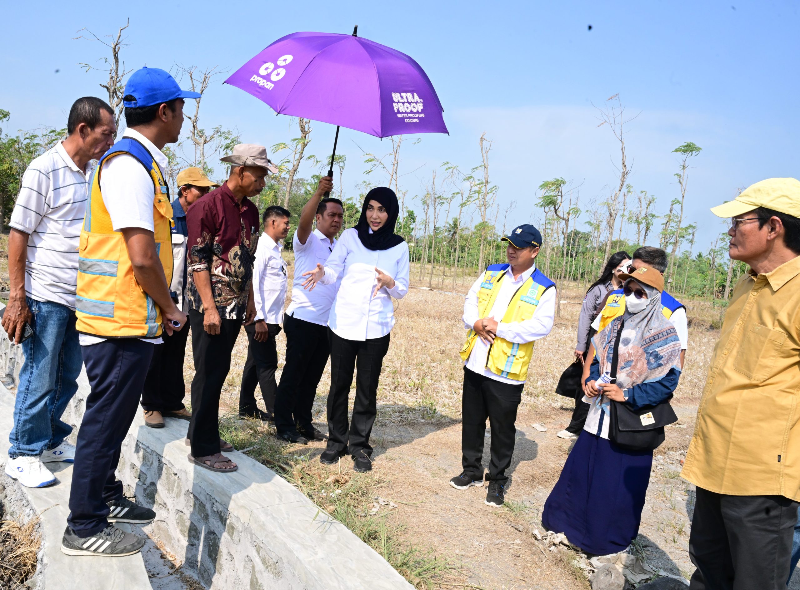 Wakil Ketua DPR Sari Yuliati Dorong Kementerian PU Tambah Irigasi di Lombok Tengah demi Swasembada Pangan