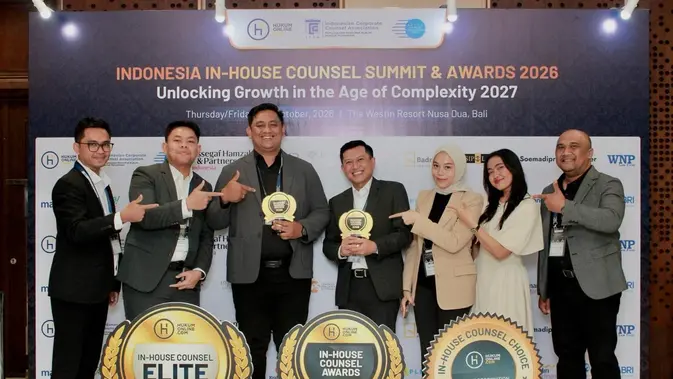Pegadaian Raih Dua Penghargaan di In-House Counsel Awards 2026