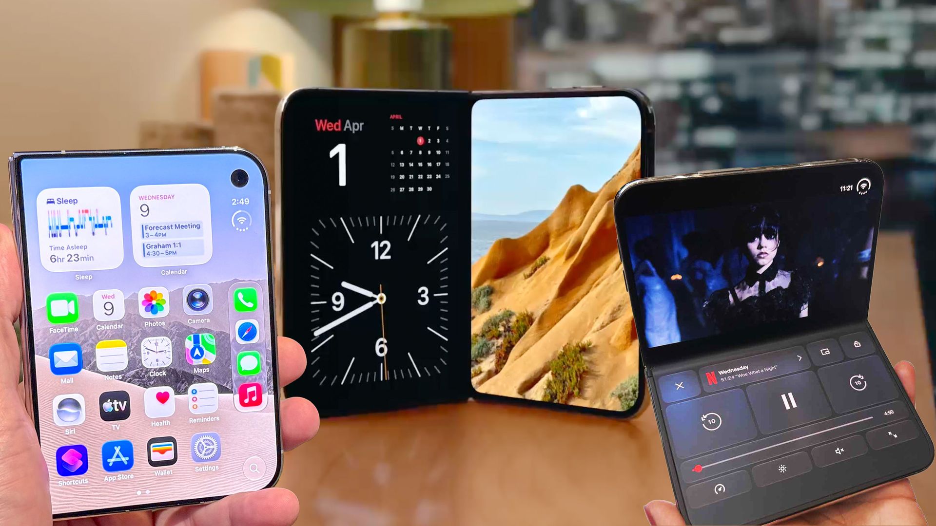 iPhone Duo Punya 6 Mode Lipat, dari Tertutup sampai Mode Tenda