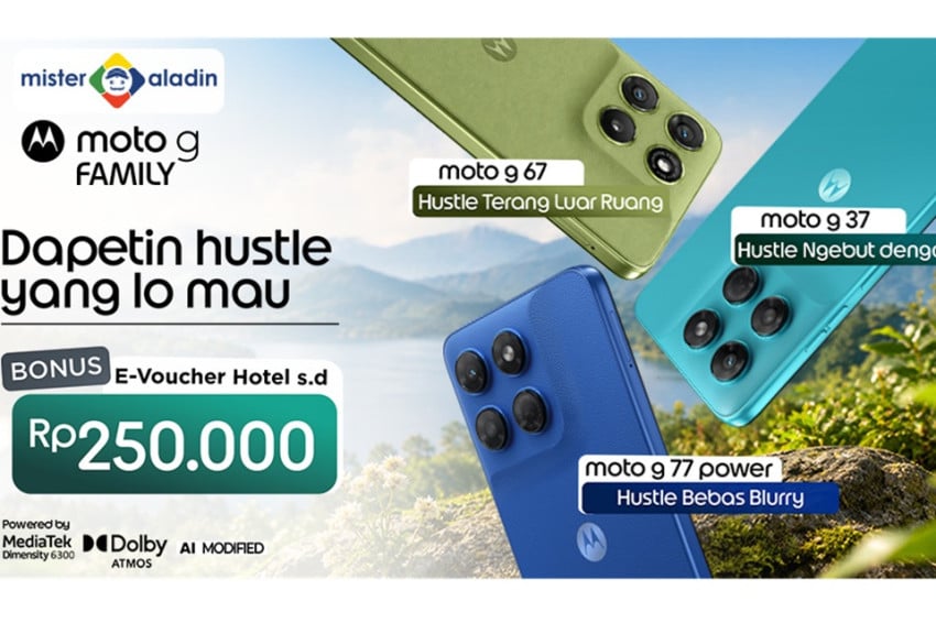 Motorola Rilis Moto G Family di Indonesia, Baterai Tahan 59 Jam